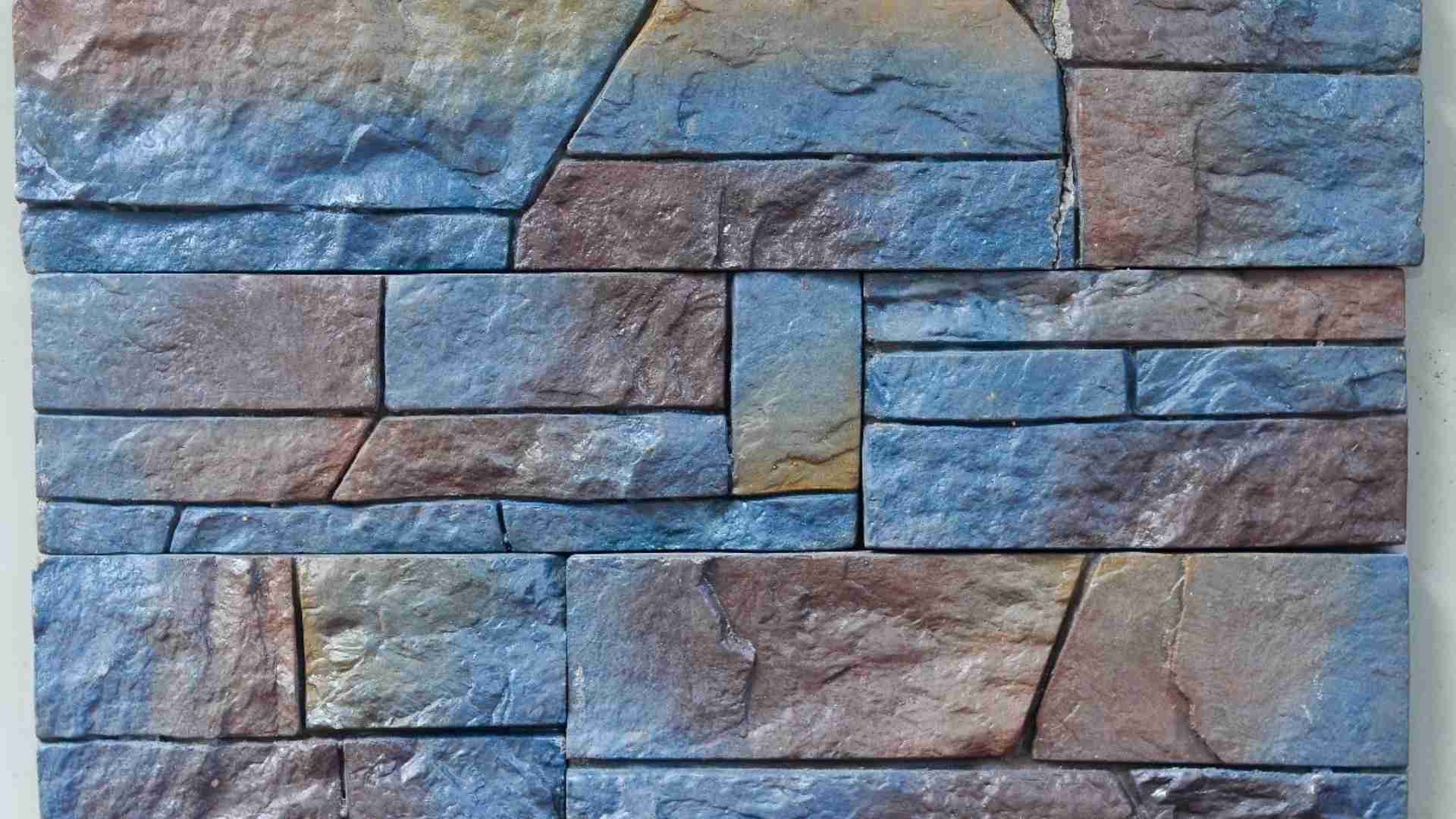 Custom designed concrete wall tiles made to order