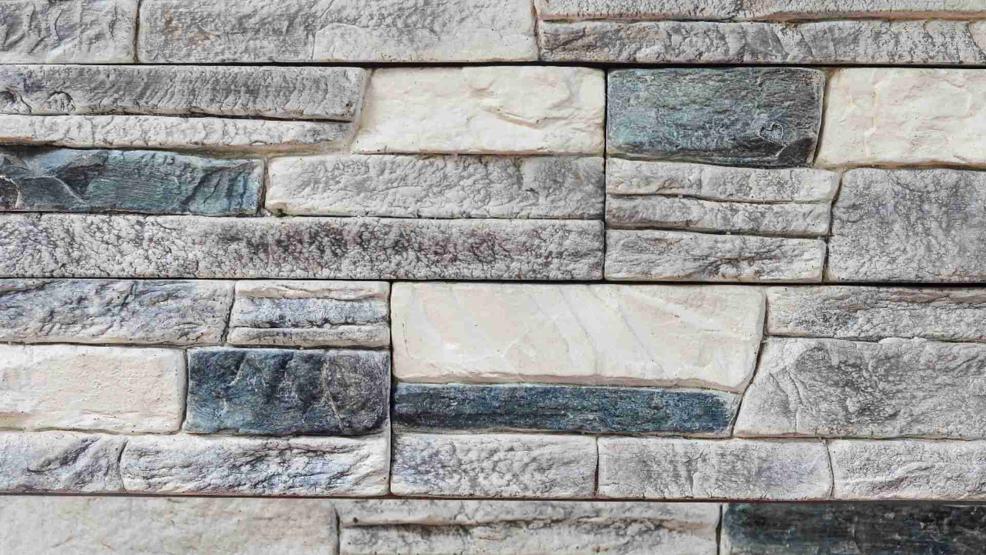 Natural finish concrete wall tiles with cement texture